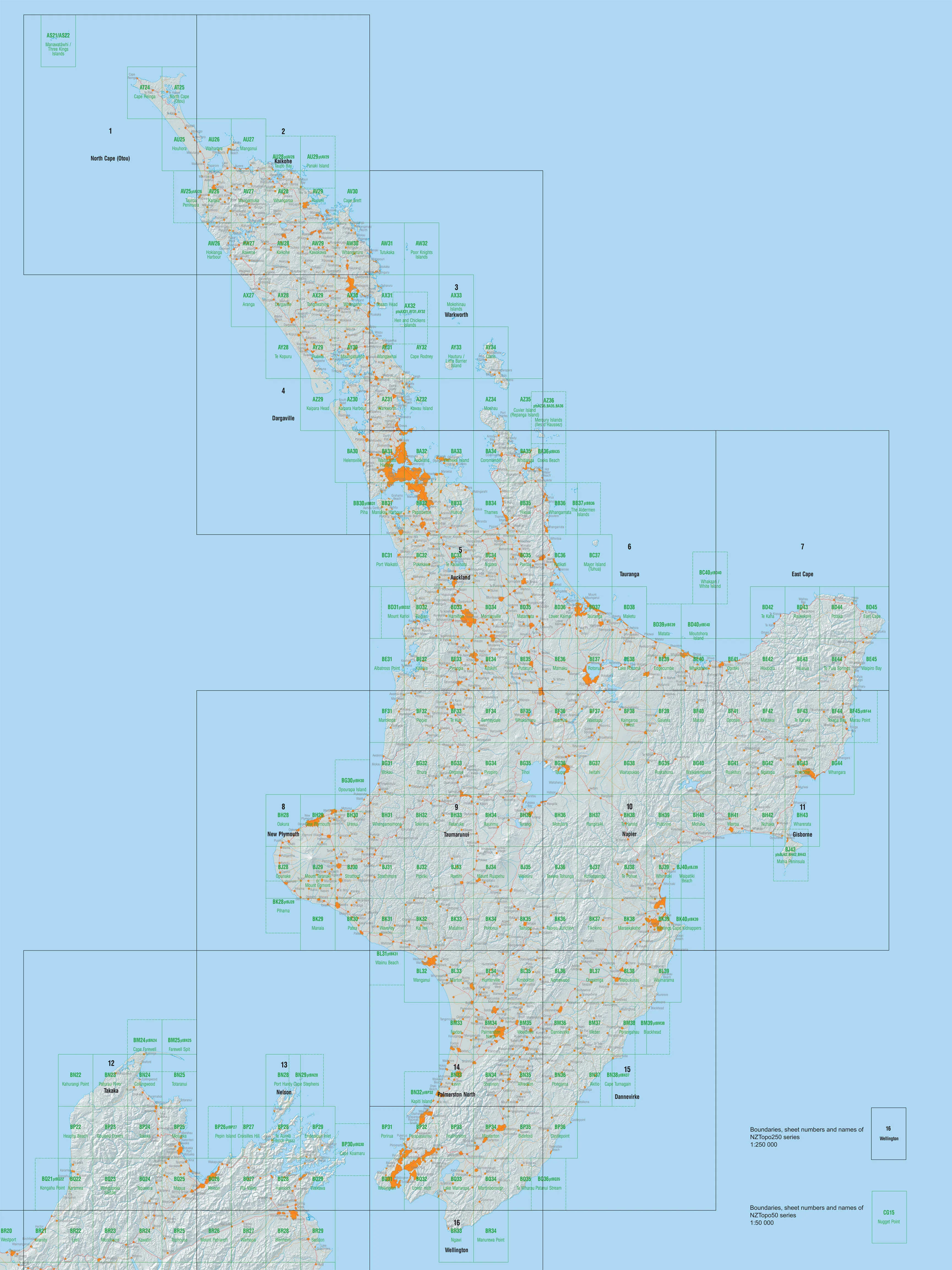 27 - Dunedin Topo250 map - Image 2