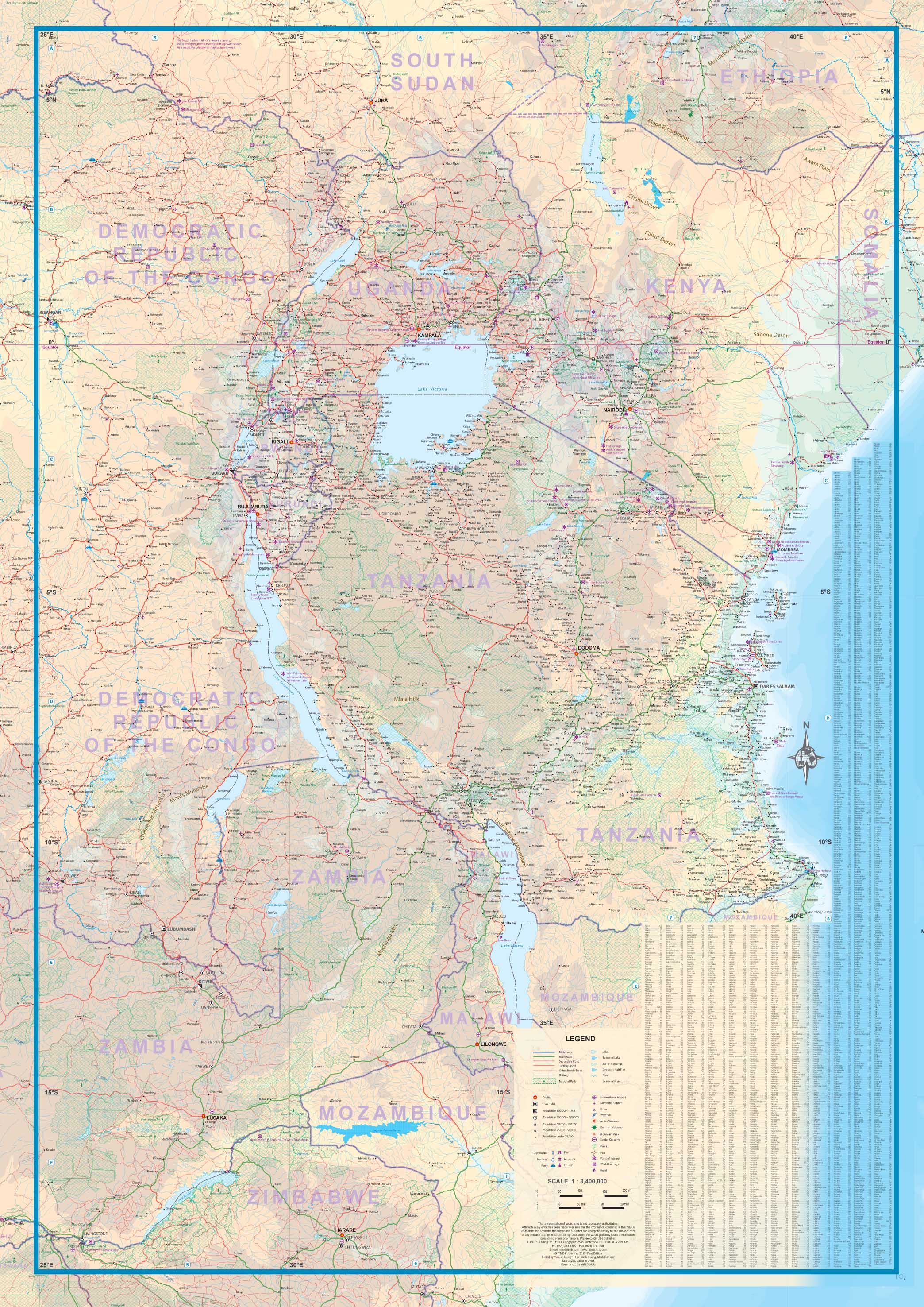 Africa Equatorial ITMB Map - Image 3