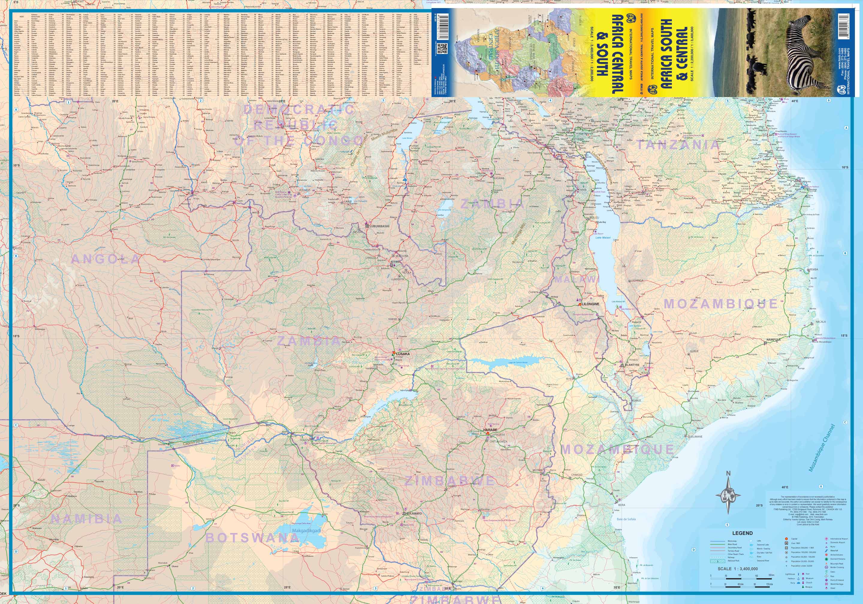 Africa South & Central ITMB Map - Image 2