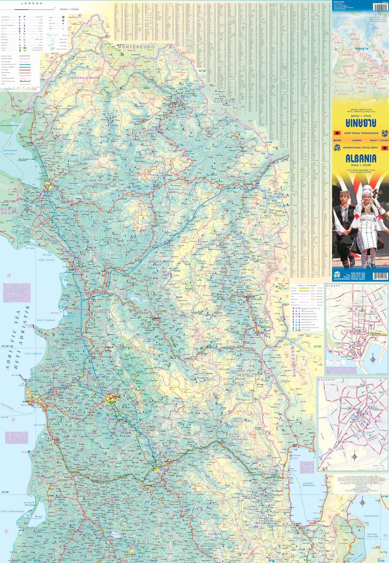 Albania ITMB Map - Image 2