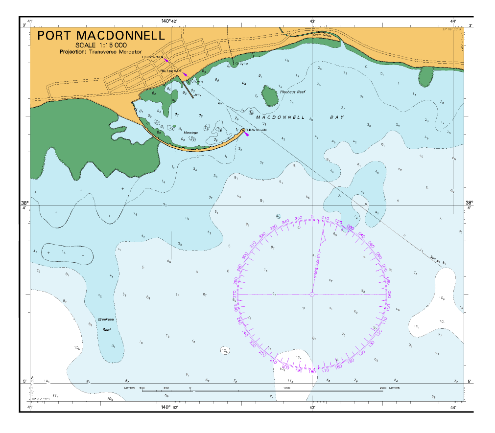 AUS 348 - Cape Martin to Cape Nelson Nautical Chart - Image 2