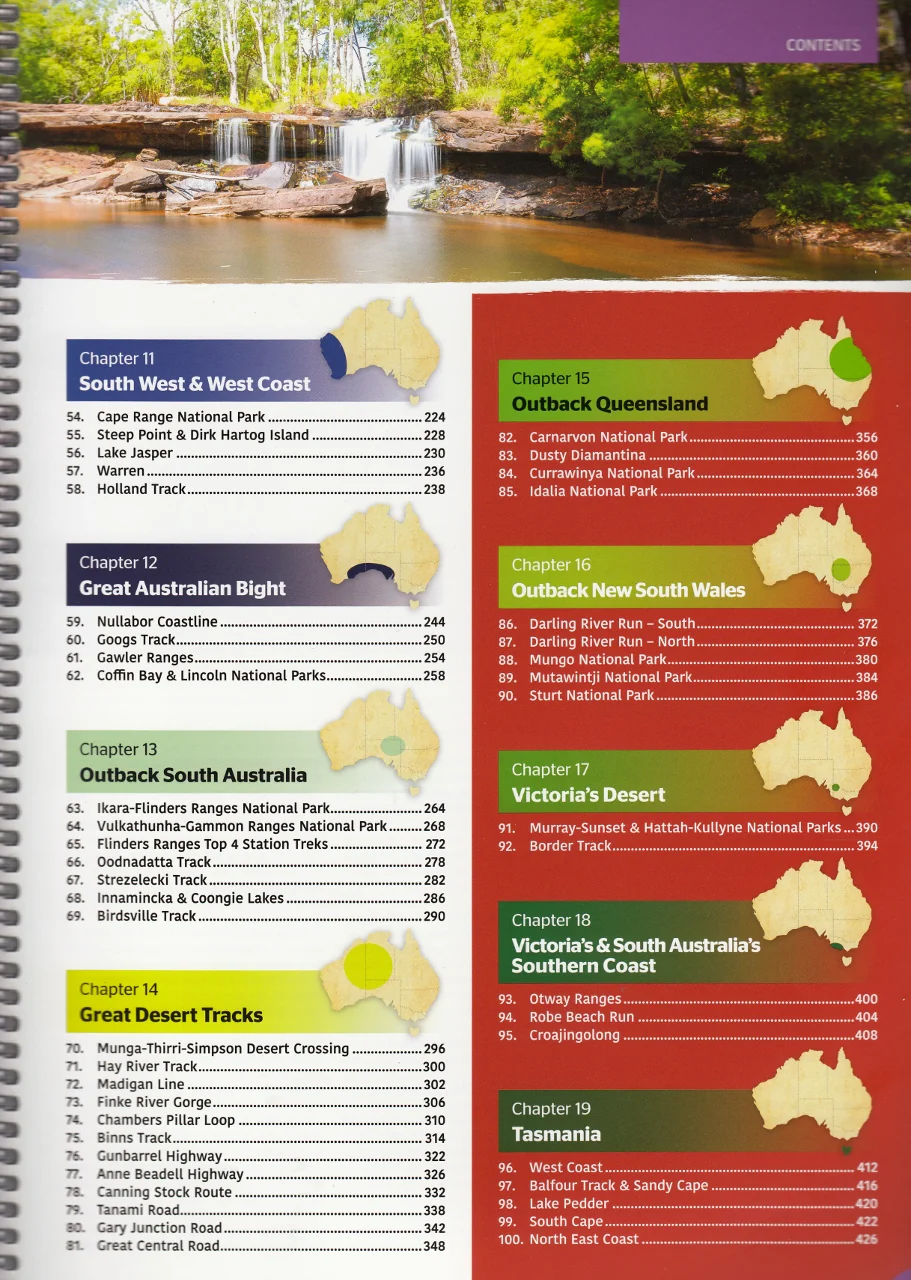 Australia 4WD Adventures Atlas - 100 Top Trips Hema (FREE SHIPPING) - Image 3