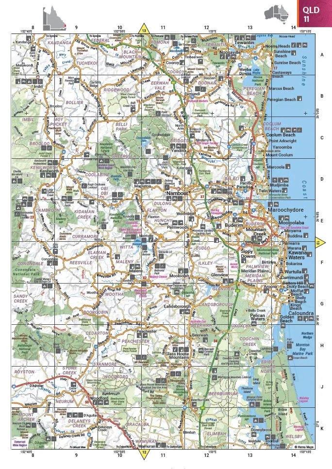 Australia Handy Atlas Spiral Bound 13th Edition - Image 2