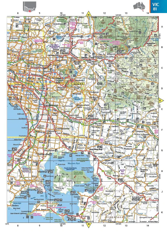 Australia Handy Atlas Spiral Bound 13th Edition - Image 4