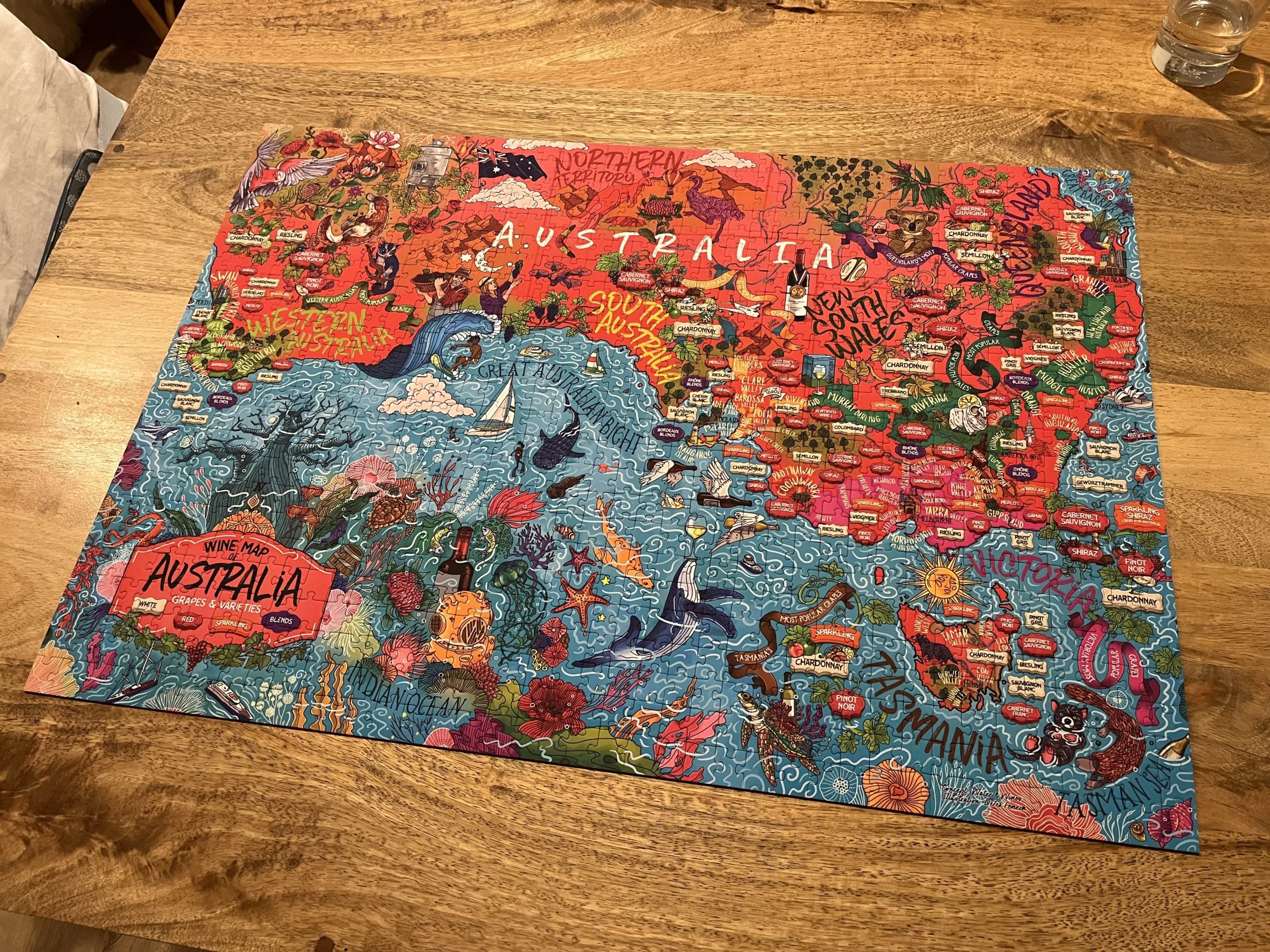 Australia Wine 1000 Piece Puzzle - Image 5