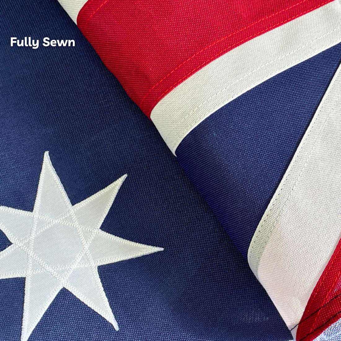 Australian National Flag (fully sewn) 1370 x 685mm - Image 2