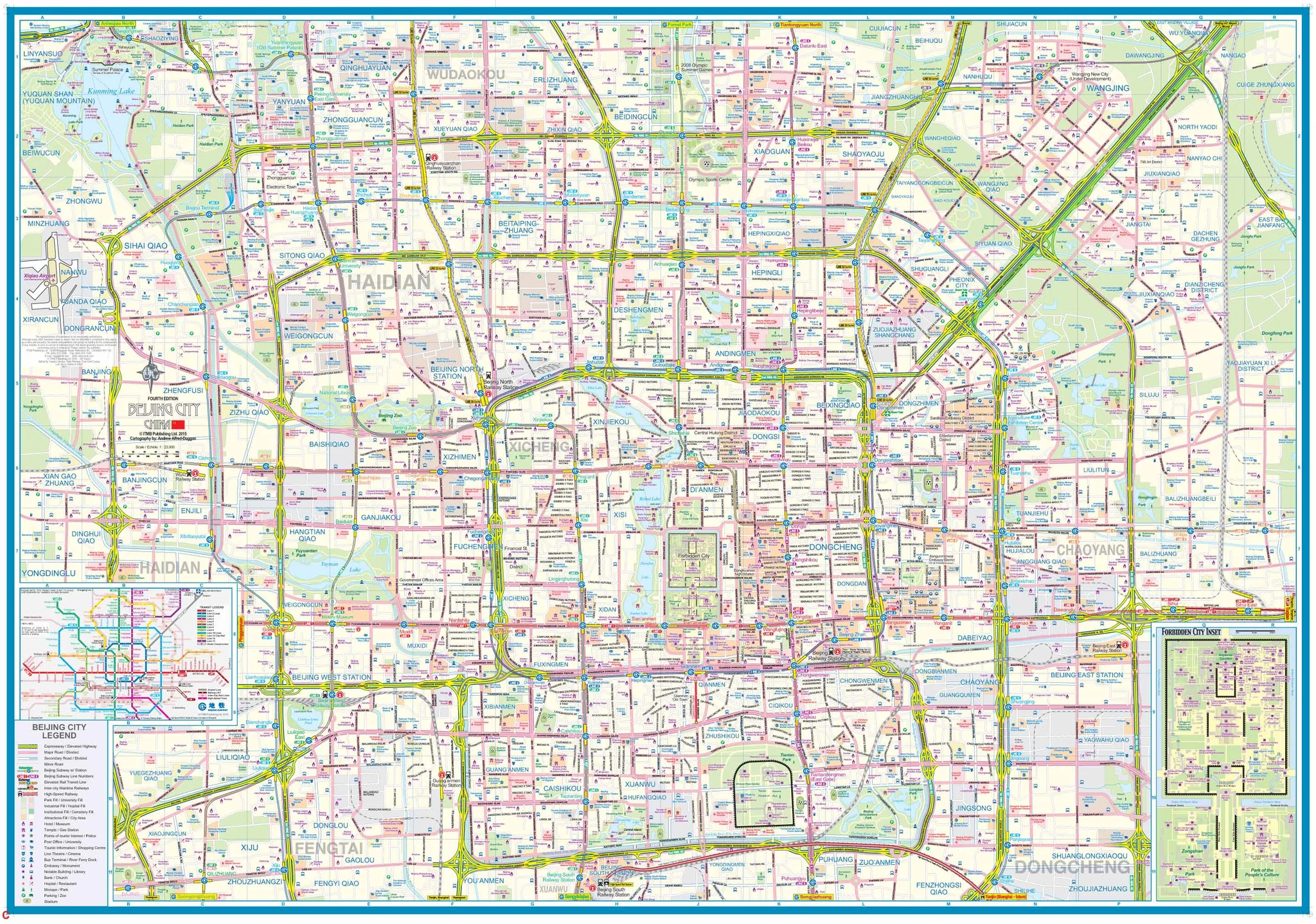 Beijing & The Great Wall ITMB - China Map - Image 3