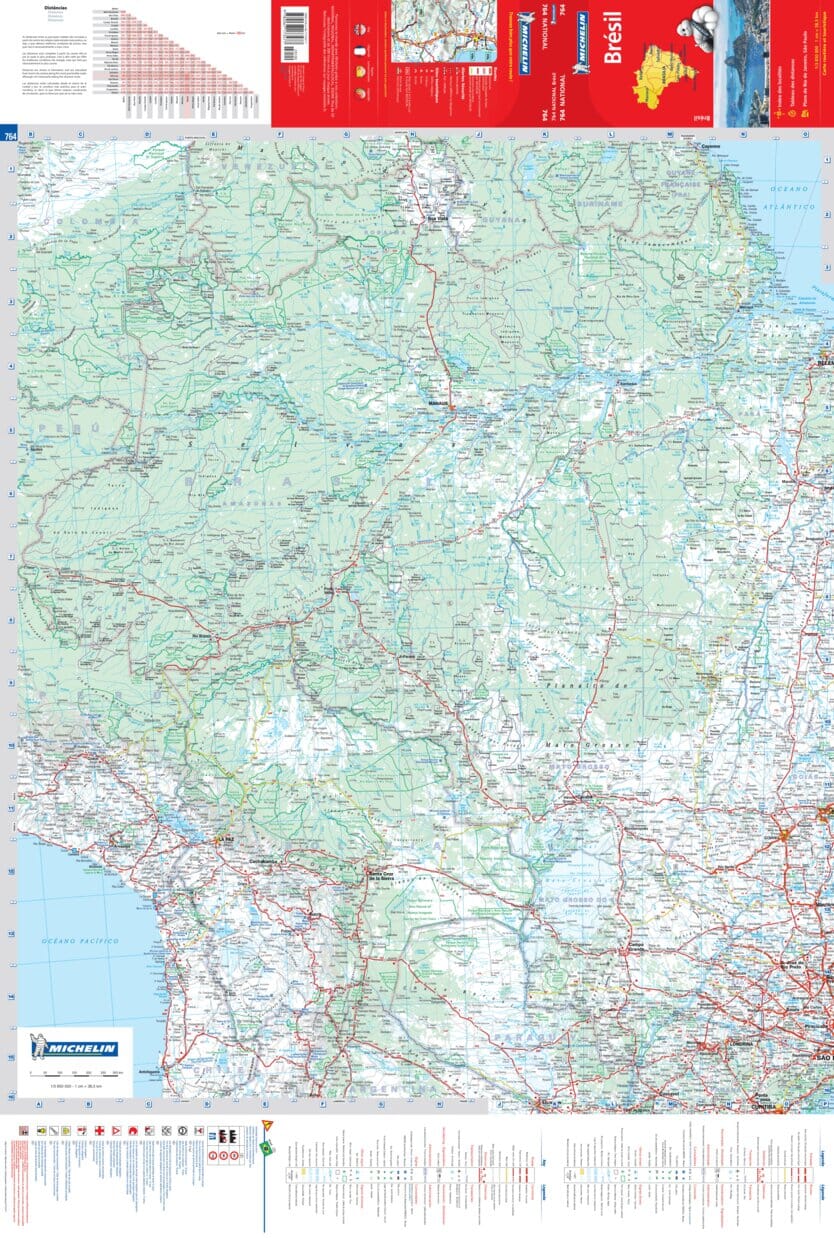 Brazil Michelin Map 764 - Image 2