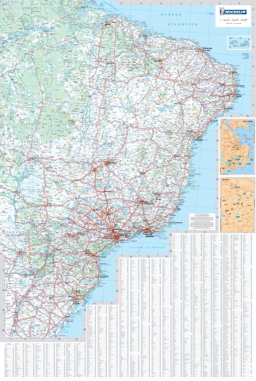 Brazil Michelin Map 764 - Image 3