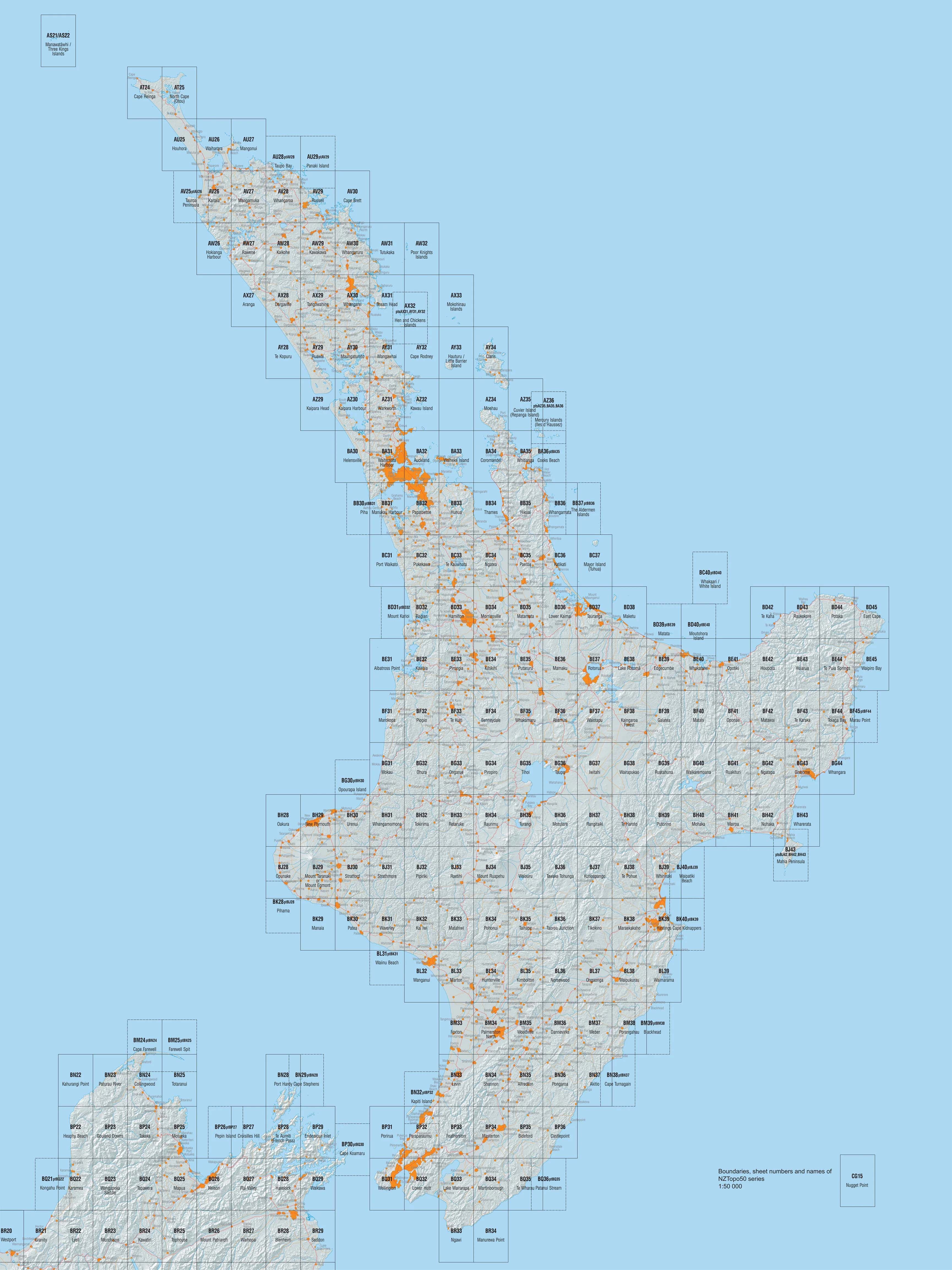BU25 - Waiau Topo50 map - Image 3