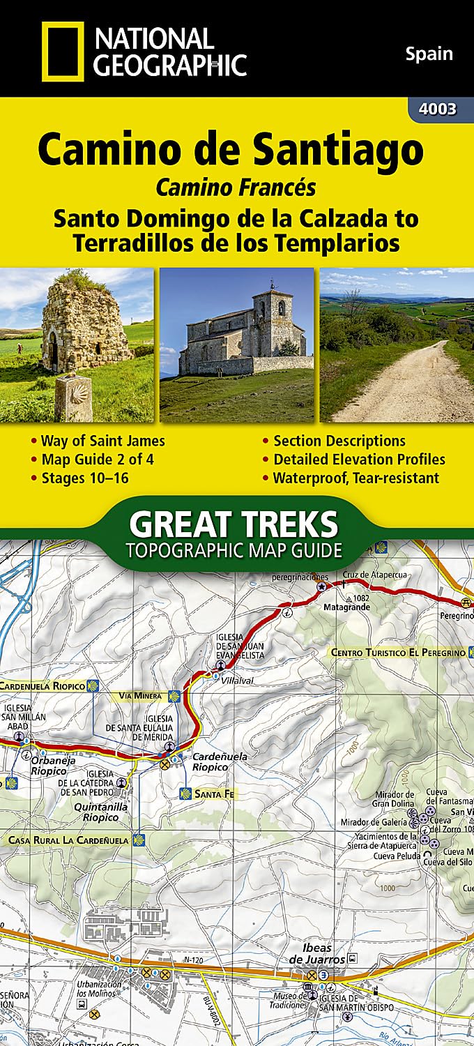 Camino de Santiago NGS Santo Domingo de la Calzada to Terradillos de Los Templario Book No 2