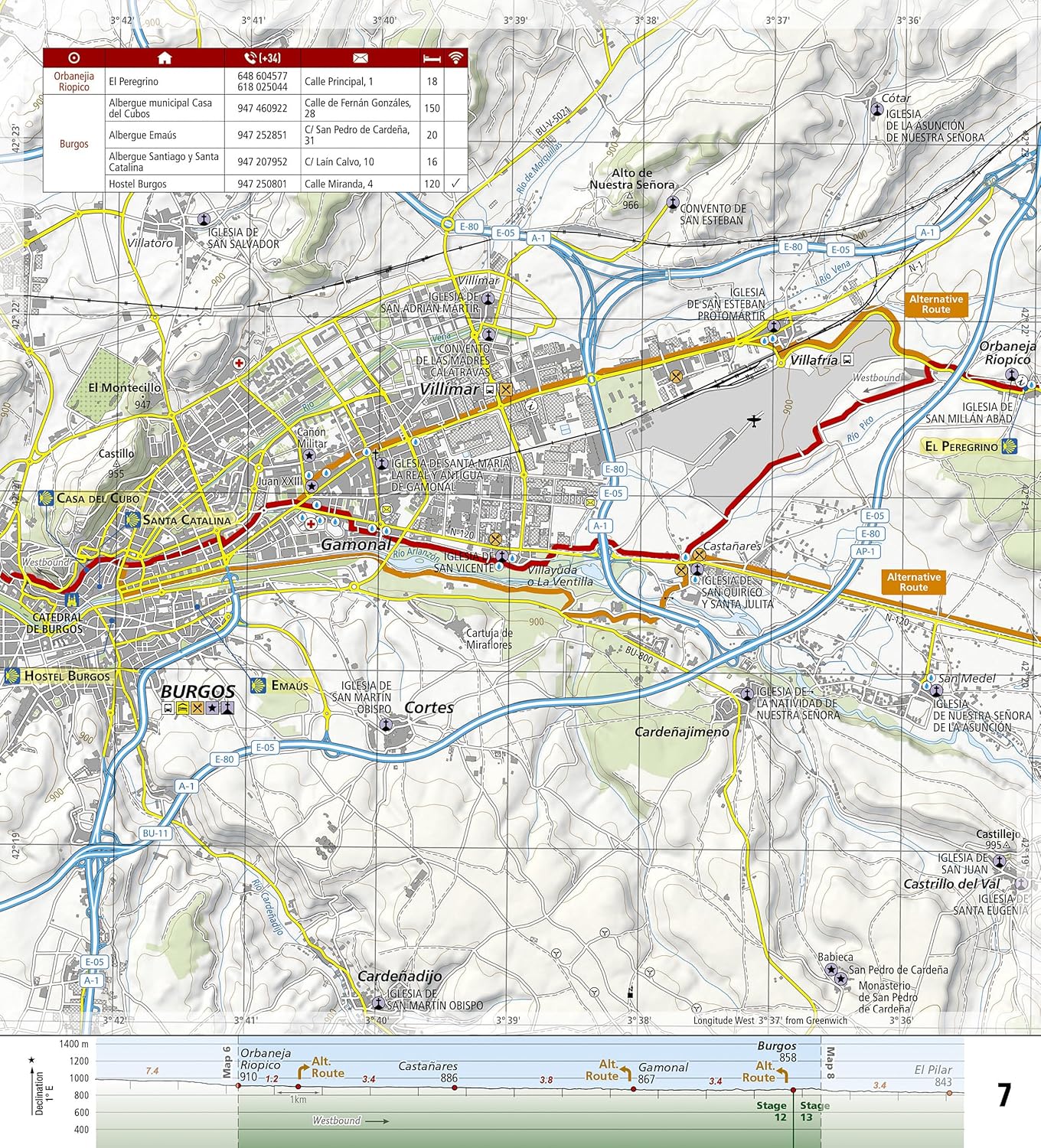 Camino de Santiago NGS Santo Domingo de la Calzada to Terradillos de Los Templario Book No 2 - Image 3