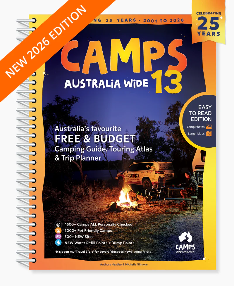CAMPS 13 Australia B4 Easy to Read with Snaps (inc FREE SHIPPING)