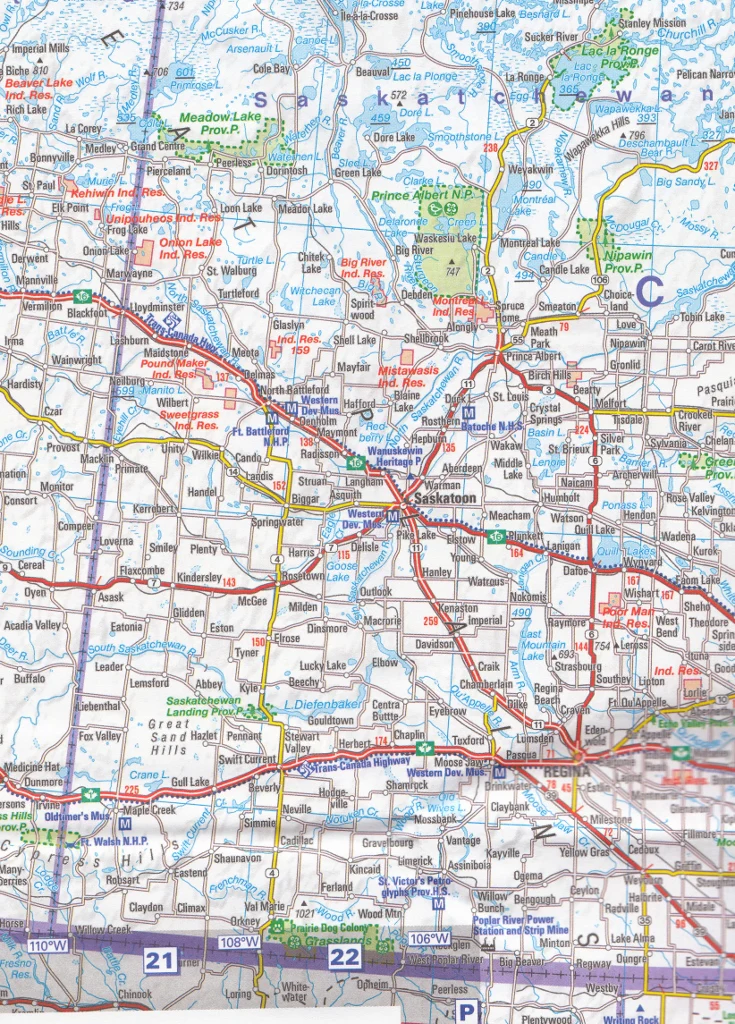Canada Michelin Map 766 - Image 3