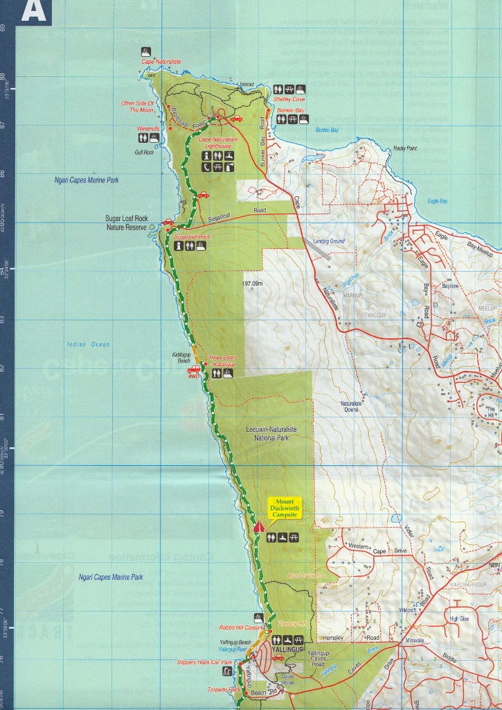 Cape to Cape Track Map - Image 3