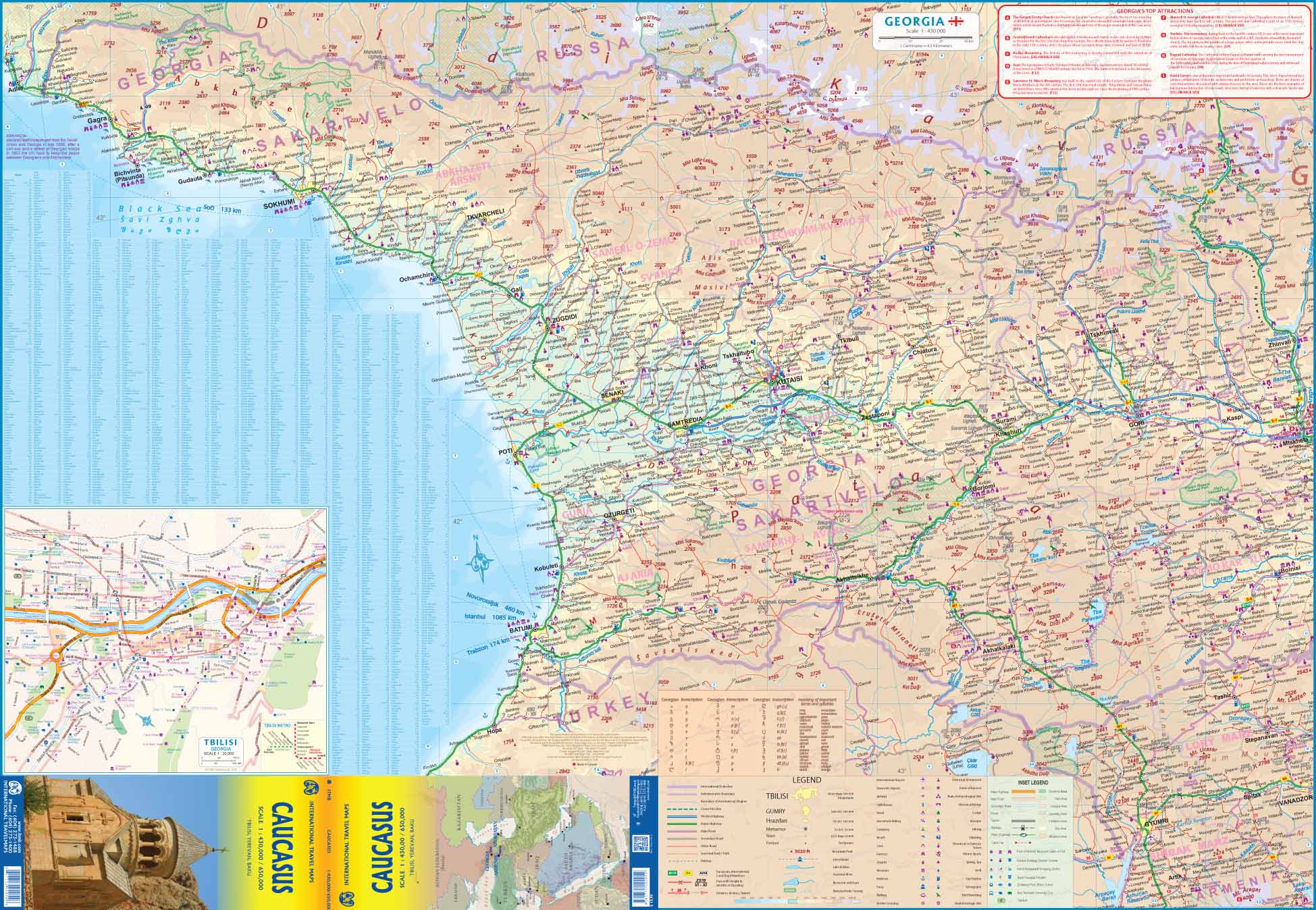 Caucasus ITMB Map - Image 2