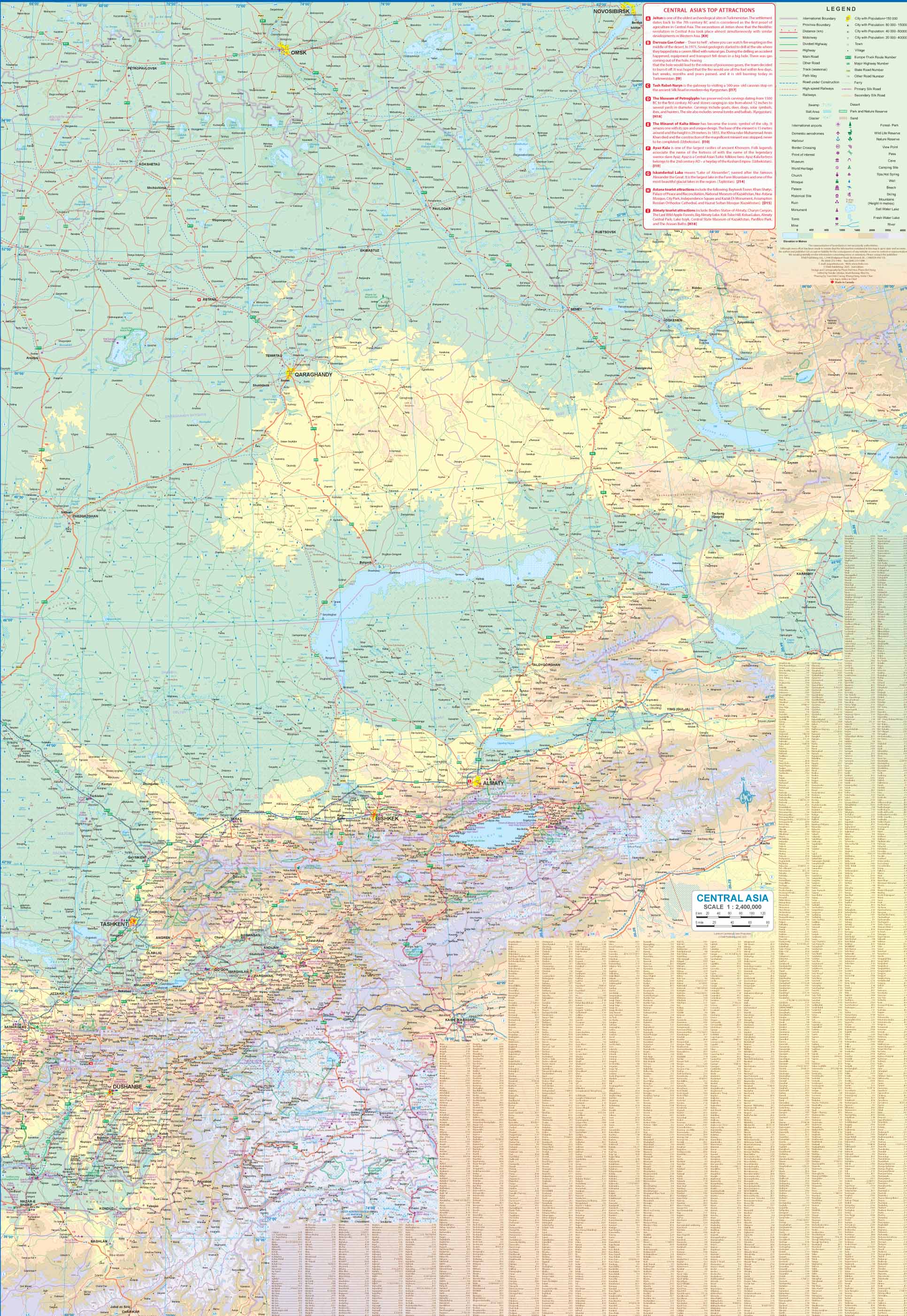 Central Asia ITMB Map - Image 3