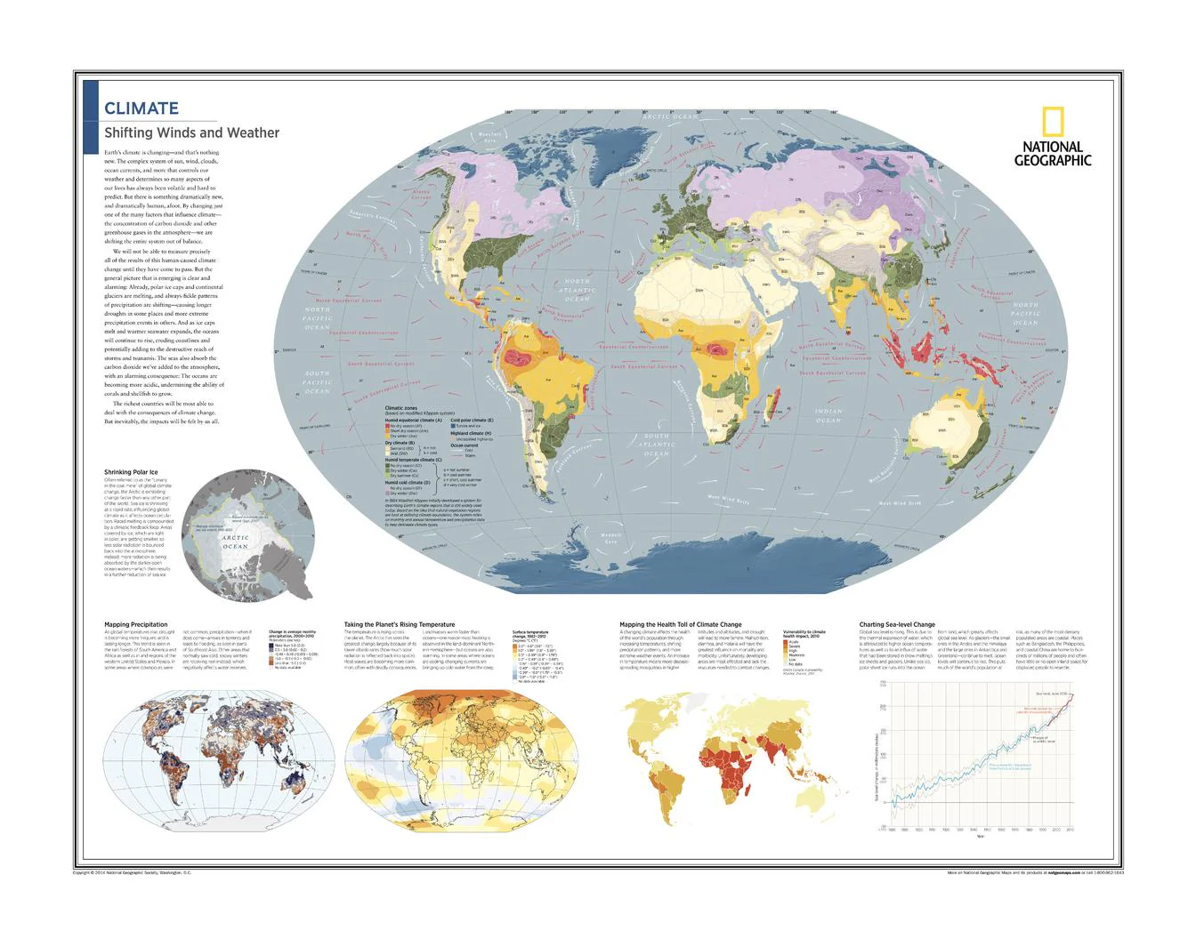 Climate: Shifting Winds and Weather - Atlas of the World, 10th Edition by National Geographic