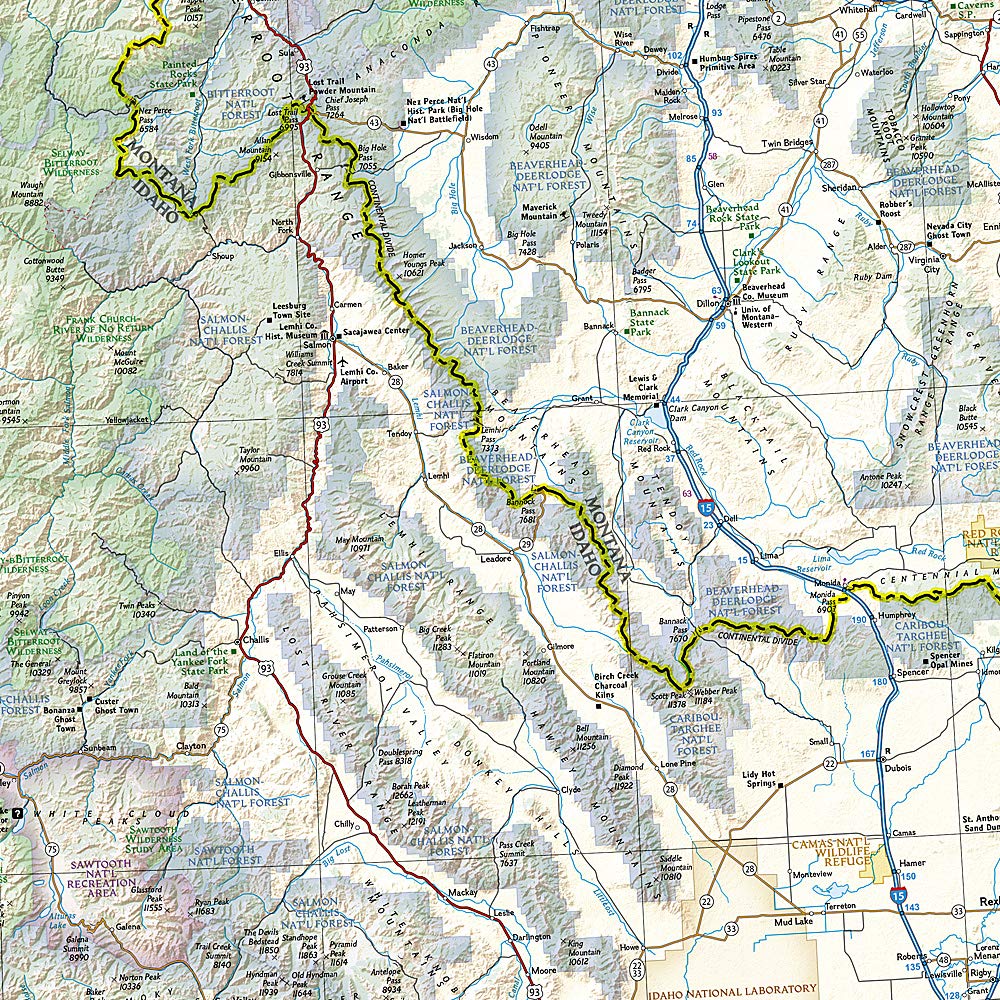 Pacific North West National Geographic Folded Map - Image 5