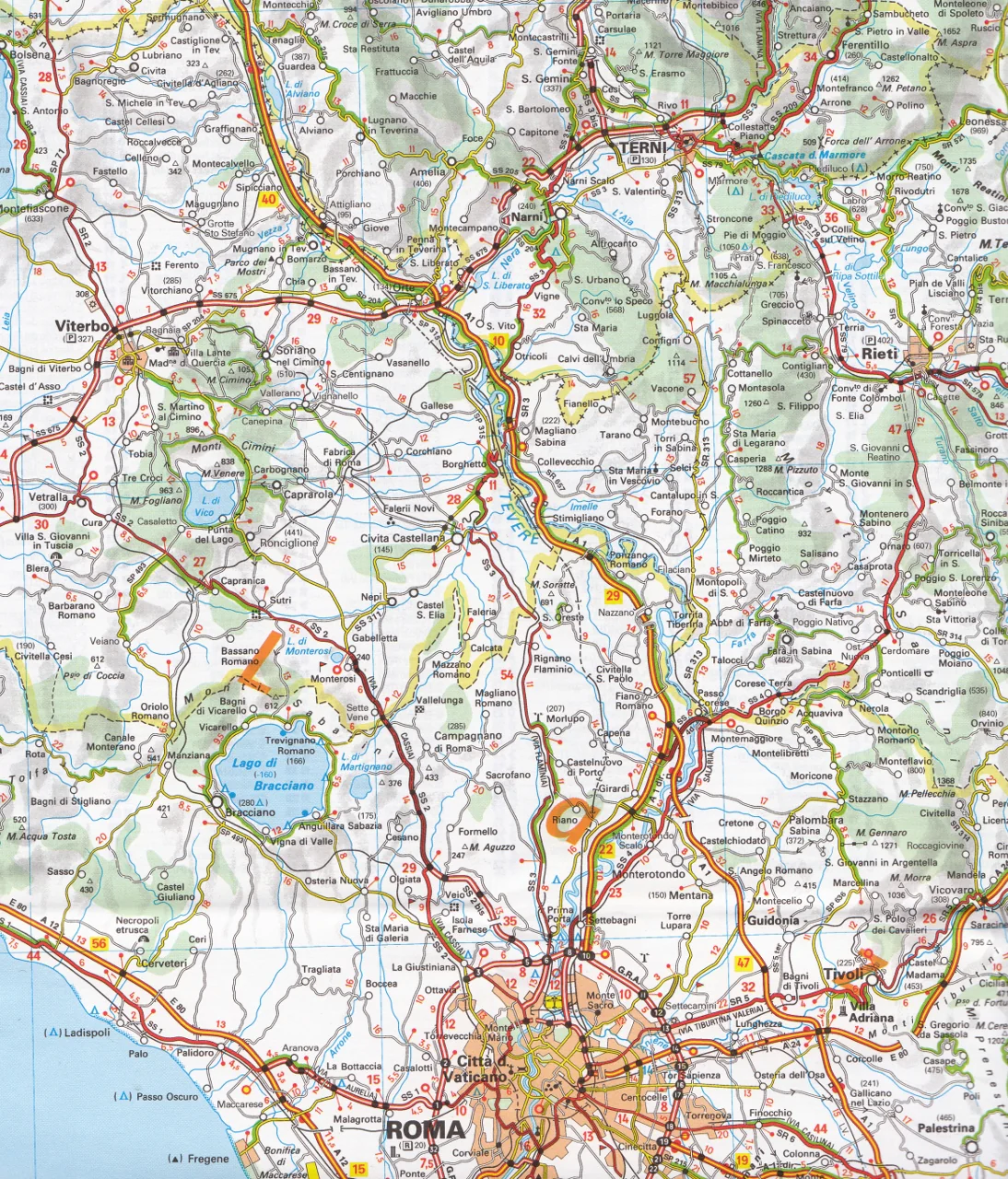 Italy Central Map Michelin 563 - Image 4