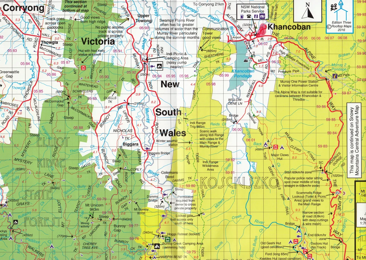Corryong - Omeo - Thredbo Adventure Map Rooftop - Image 3
