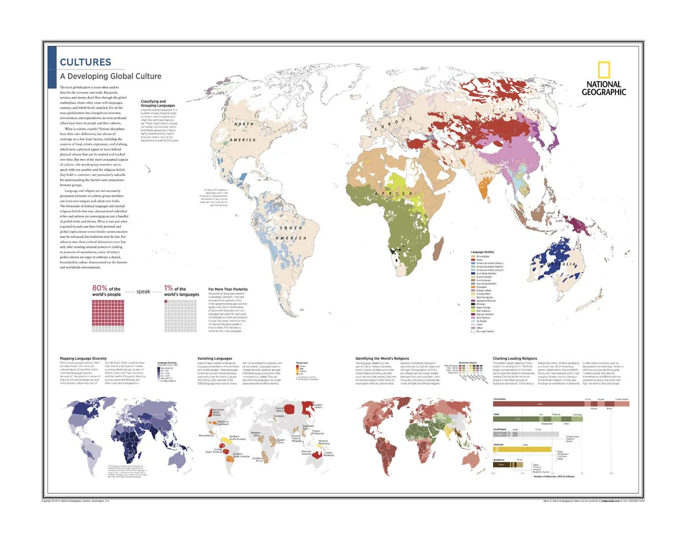 Cultures: A Developing Global Culture - Atlas of the World, 10th Edition by National Geographic