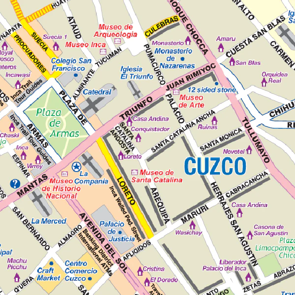 Cuzco & Peru South ITMB Map - Image 4
