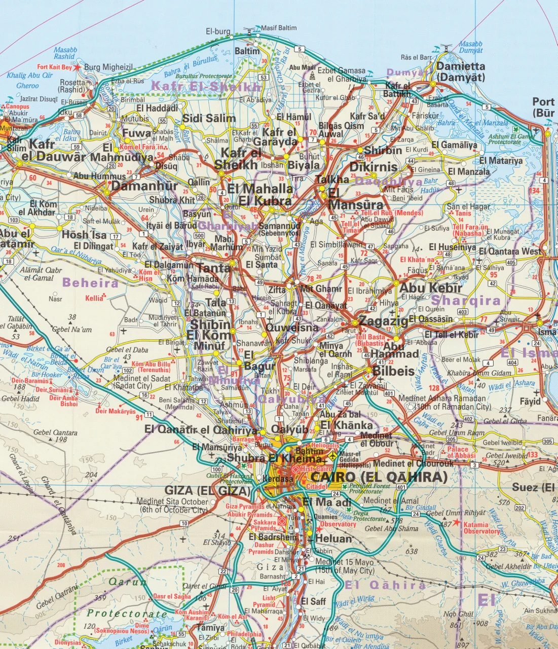 Egypt Folded Map Reise - Image 4