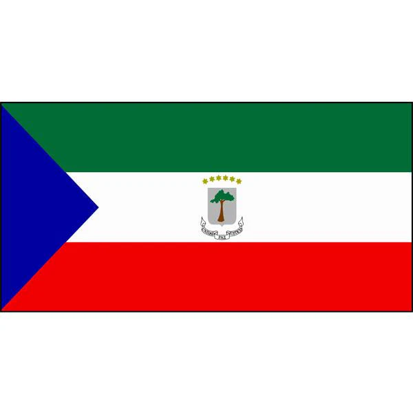 Equatorial Guinea Flag 1800 x 900mm