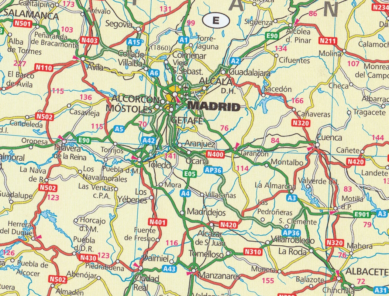 Europe Hallwag Map - Image 6