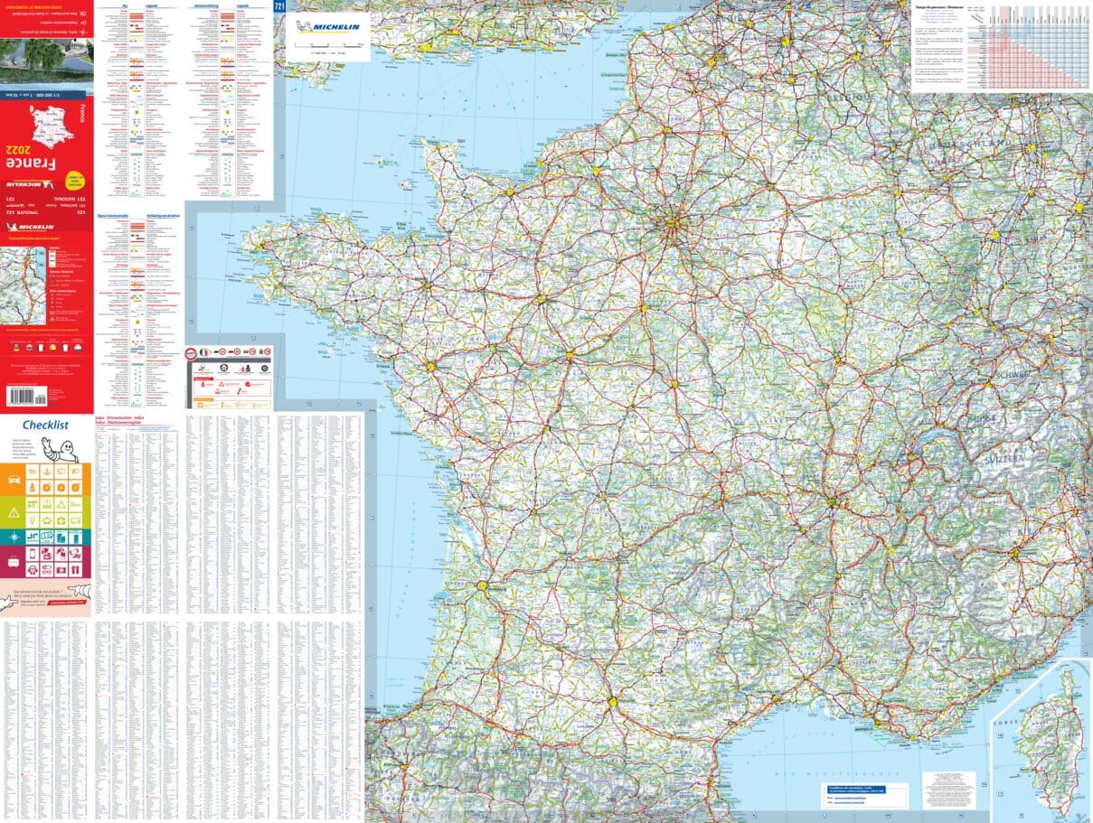 France Michelin Map 721 2026 - Image 2