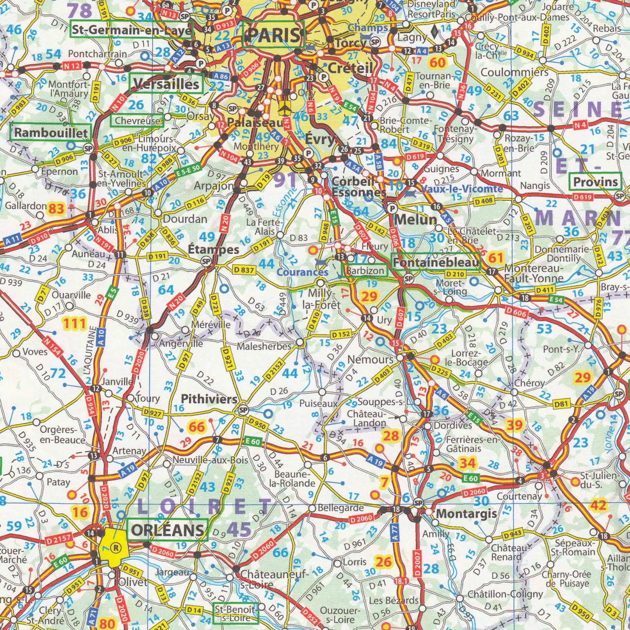France Michelin Map 721 2026 - Image 4