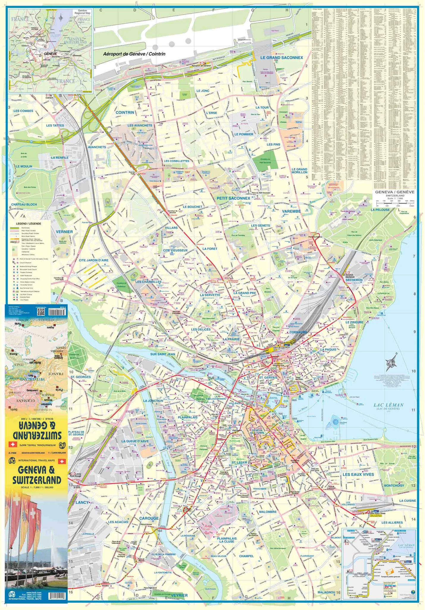 Geneva & Switzerland ITMB Map - Image 2