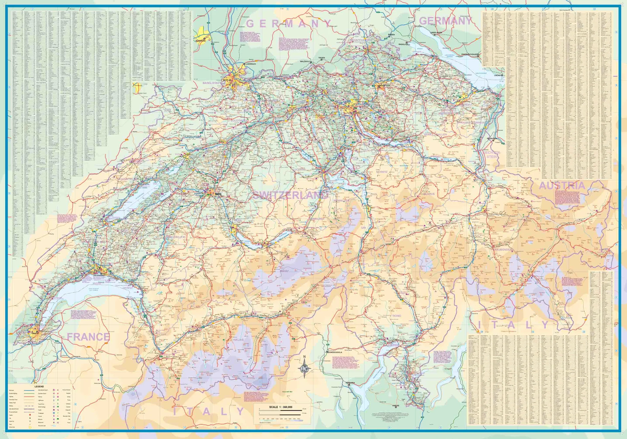 Geneva & Switzerland ITMB Map - Image 3