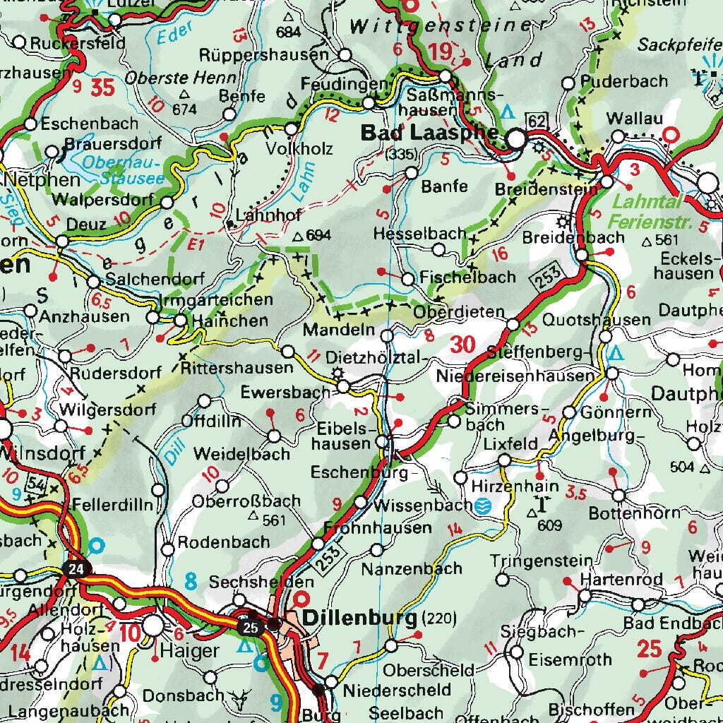 Germany Central West Michelin Map 543 - Image 5