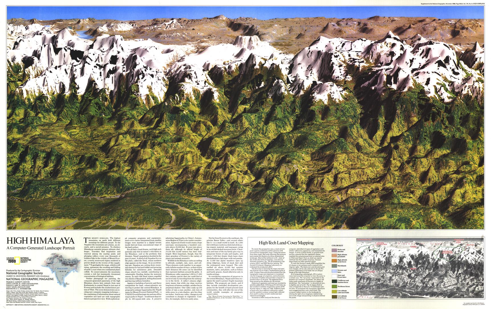 High Himalaya - Published 1988 by National Geographic