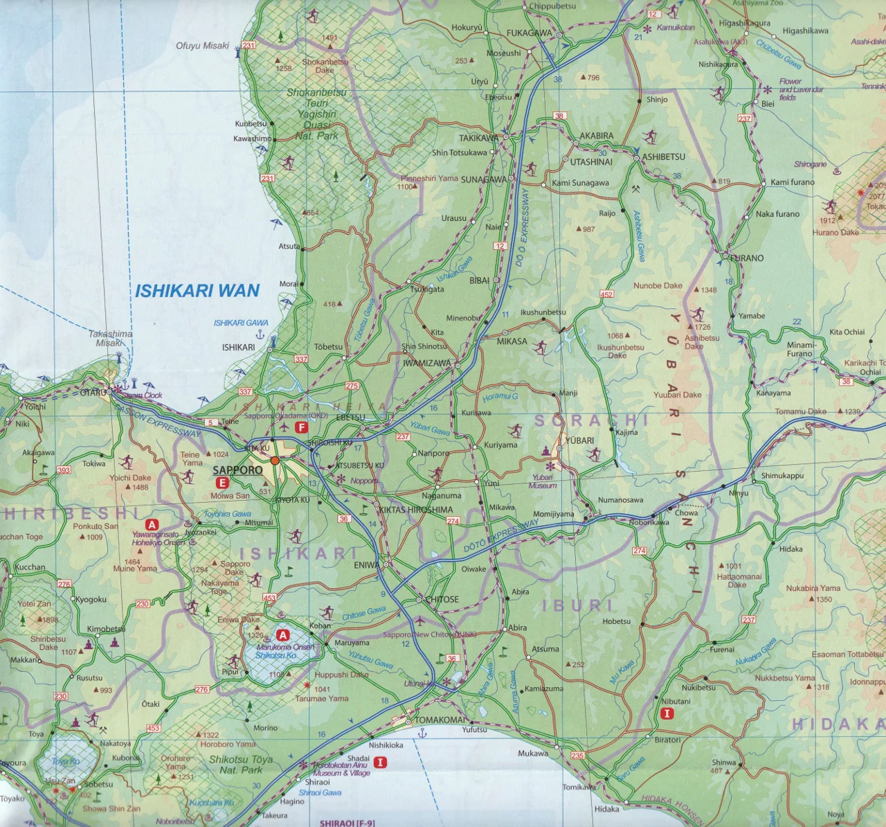 Japan North & Hokkaido ITMB Map - Image 4