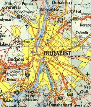 Hungary & Budapest ITMB Map - Image 4