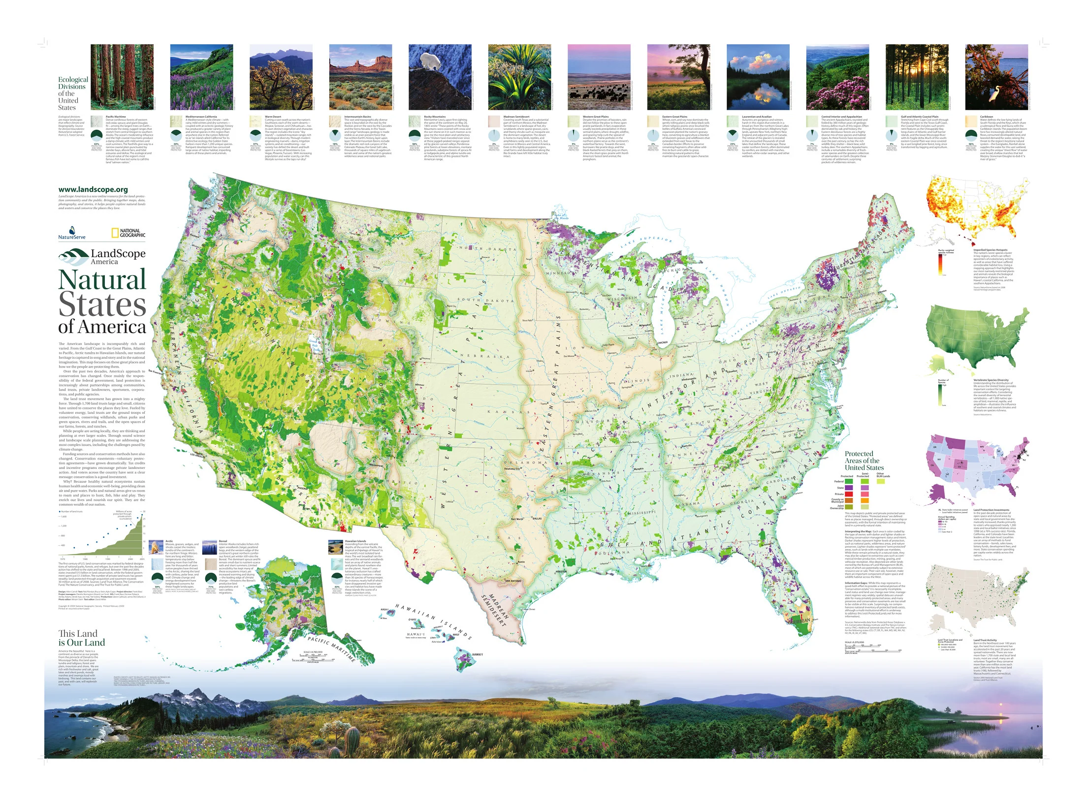 Landscope America: Natural States of America by National Geographic