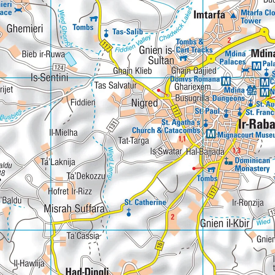 Malta Michelin Map 801 - Image 3