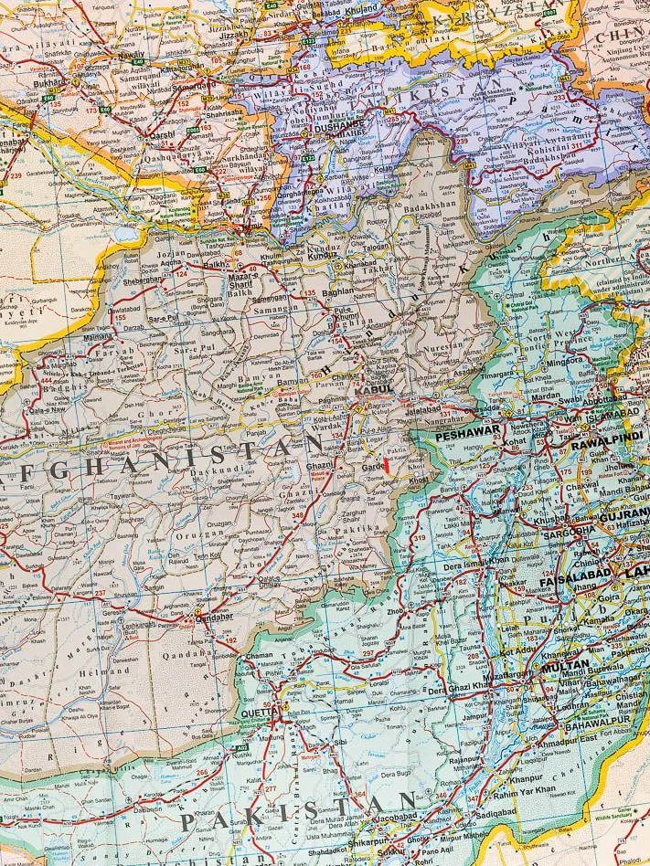 Middle East Gizi Maps folded map - Image 4