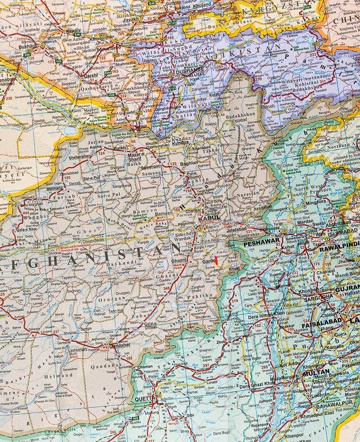 Middle East Gizi Maps folded map - Image 5