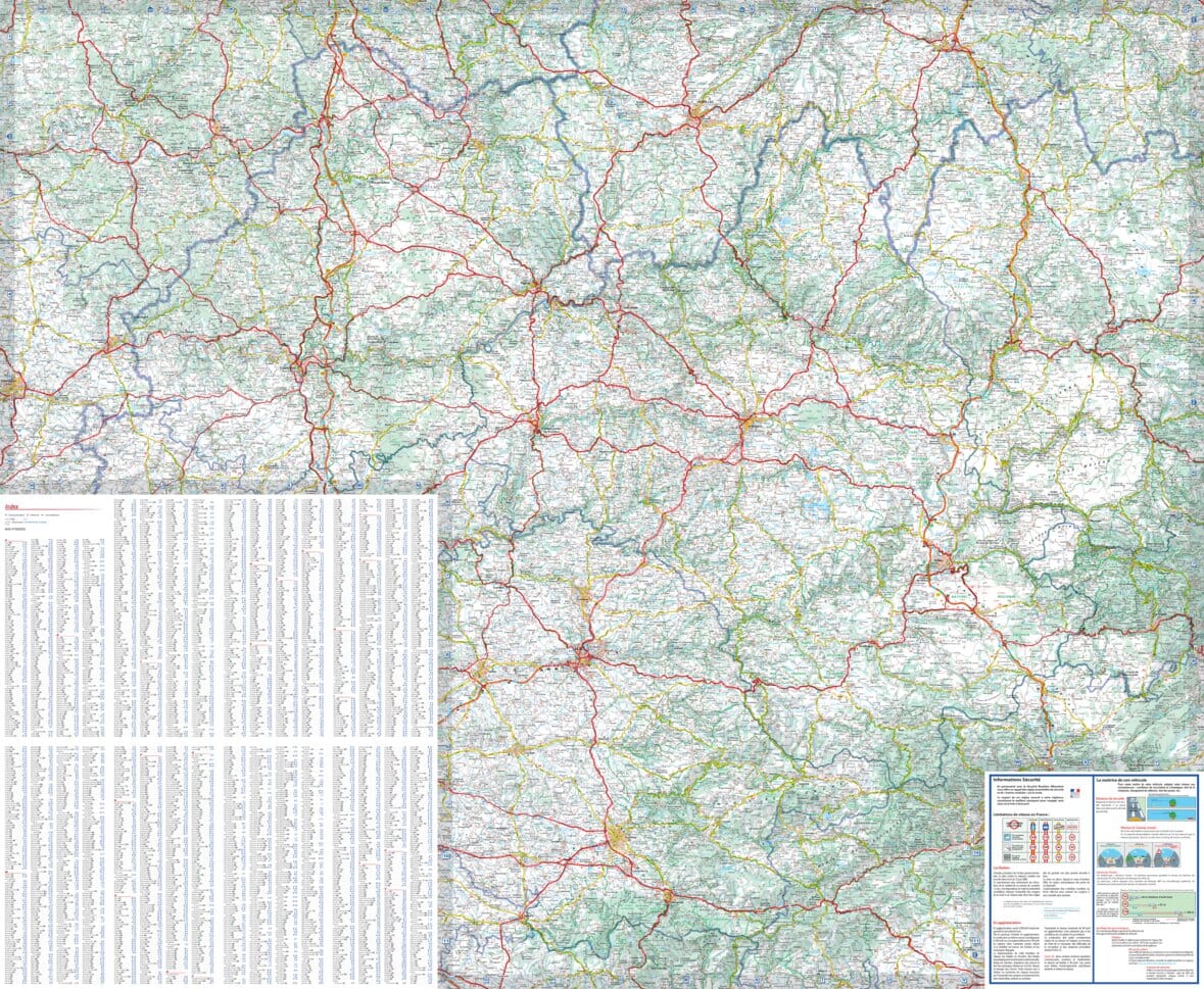 France Midi-Pyrenees 525 Michelin Map - Image 4