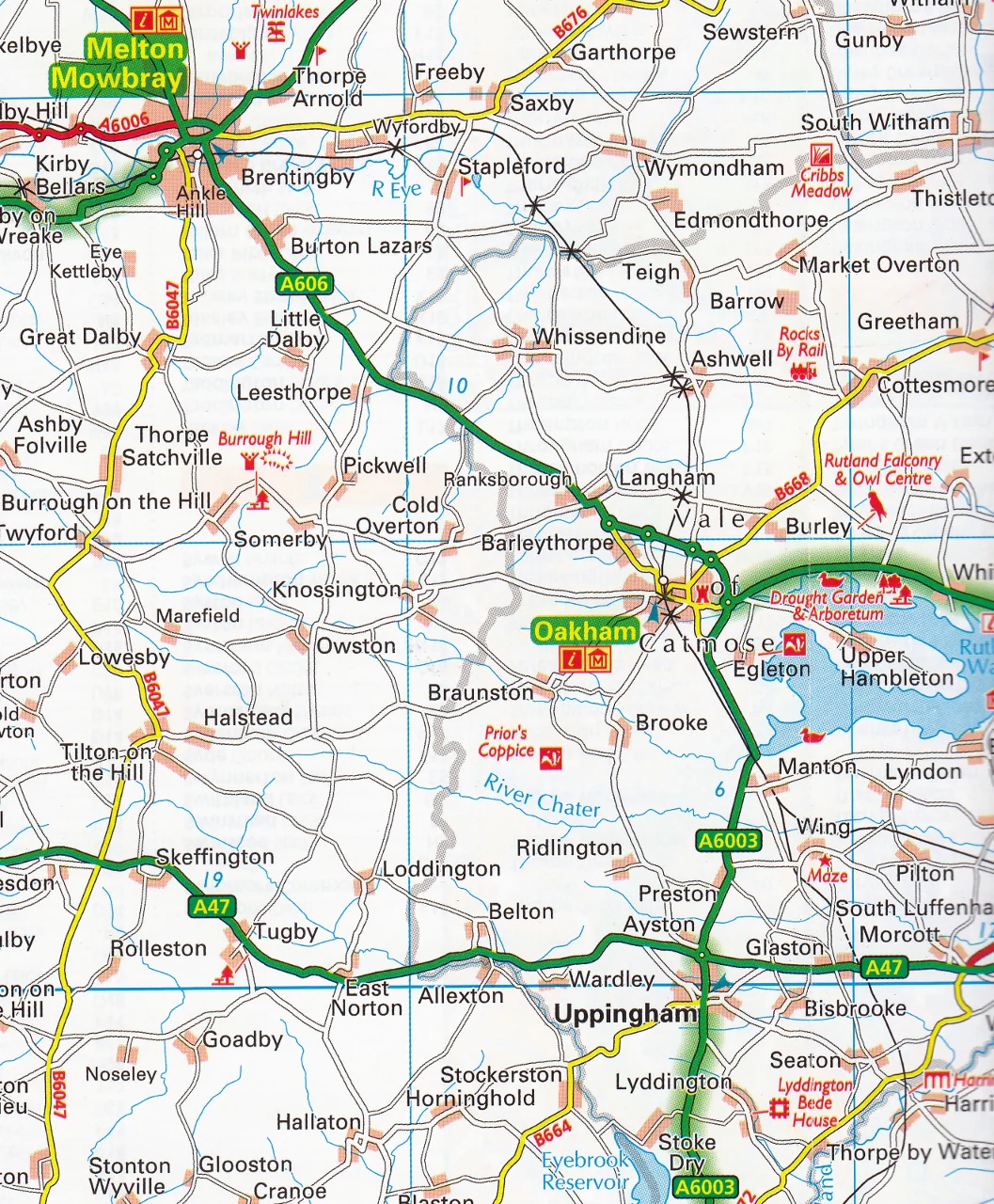Midlands & Central England AA Road Map 5 - Image 5