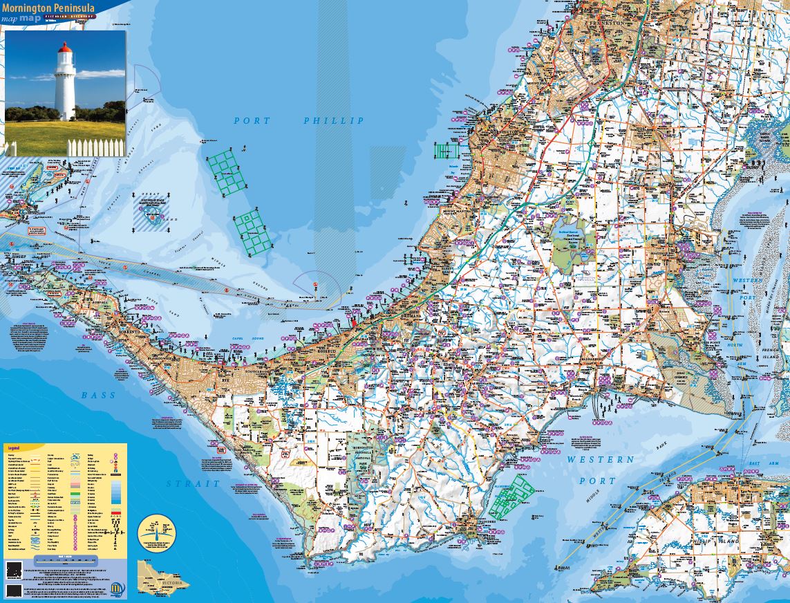 Mornington Peninsula Meridian Map New 3rd Edition - Image 2