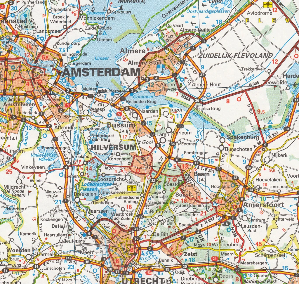Netherlands Michelin Map 715 2026 - Image 3