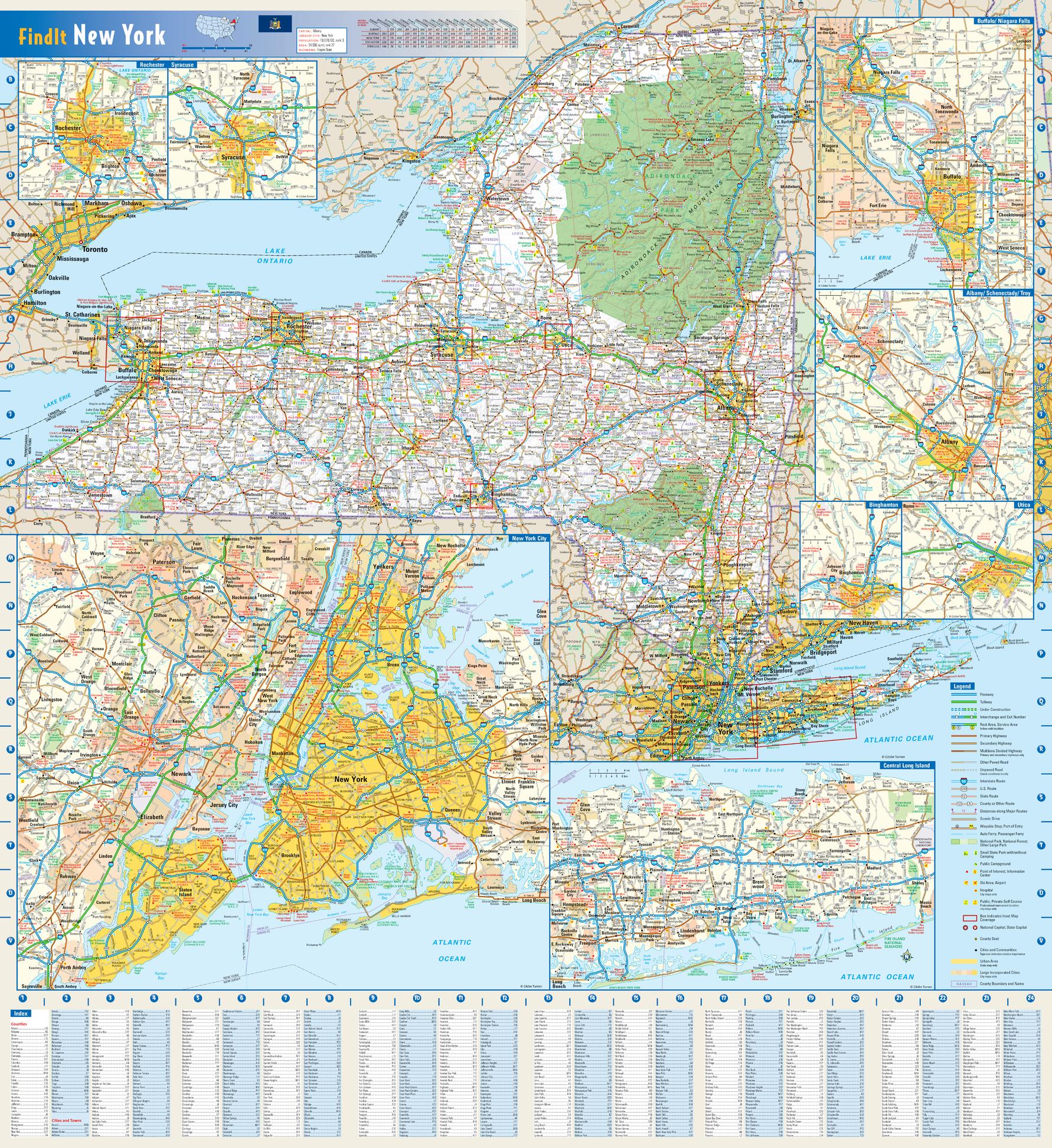 New York State Wall Supermap