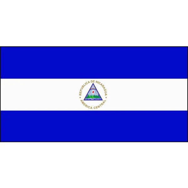 Nicaragua Flag 1800 x 900mm