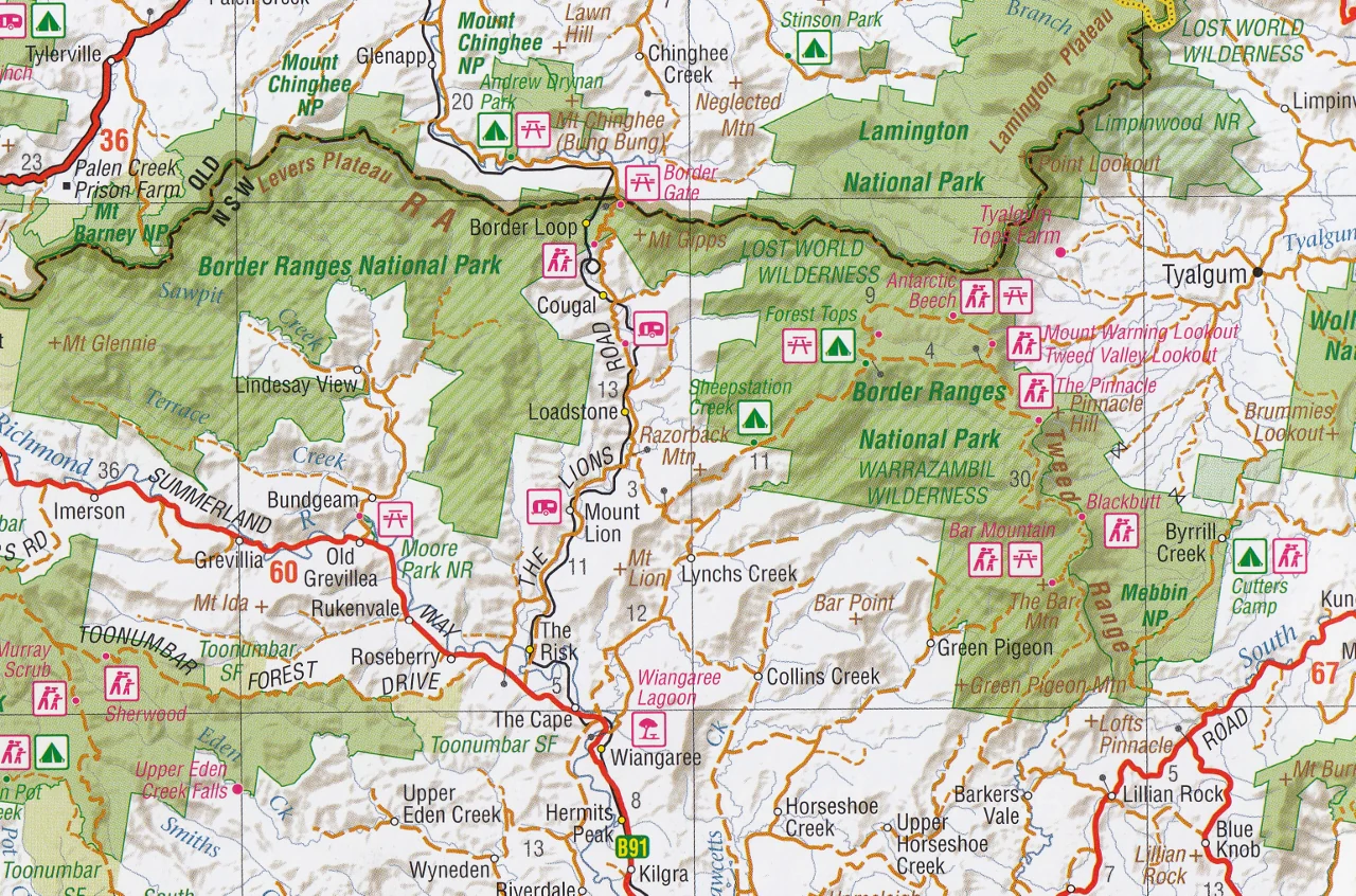 North East New South Wales Hema Map - Image 5
