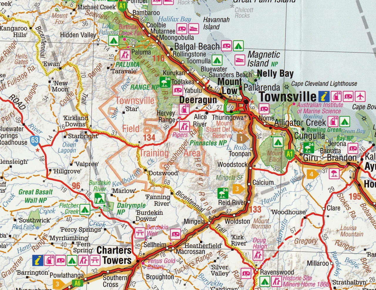 Hema North Queensland Regional Map – 11th Edition - Image 5
